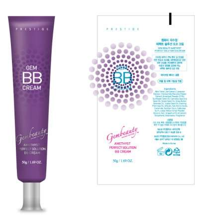 GEM BEAUTY AMETHYST PERFECT SOLUTION BB CREAM